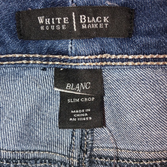 White House Black Market Jeans 2 - Picture 8 of 9